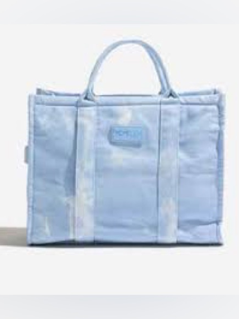 POPFLEX Sloane Tote Blue Tie Dye Gym Work Laptop Yoga Bag